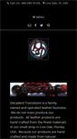 Mobile Screenshot of decadenttransitions.com
